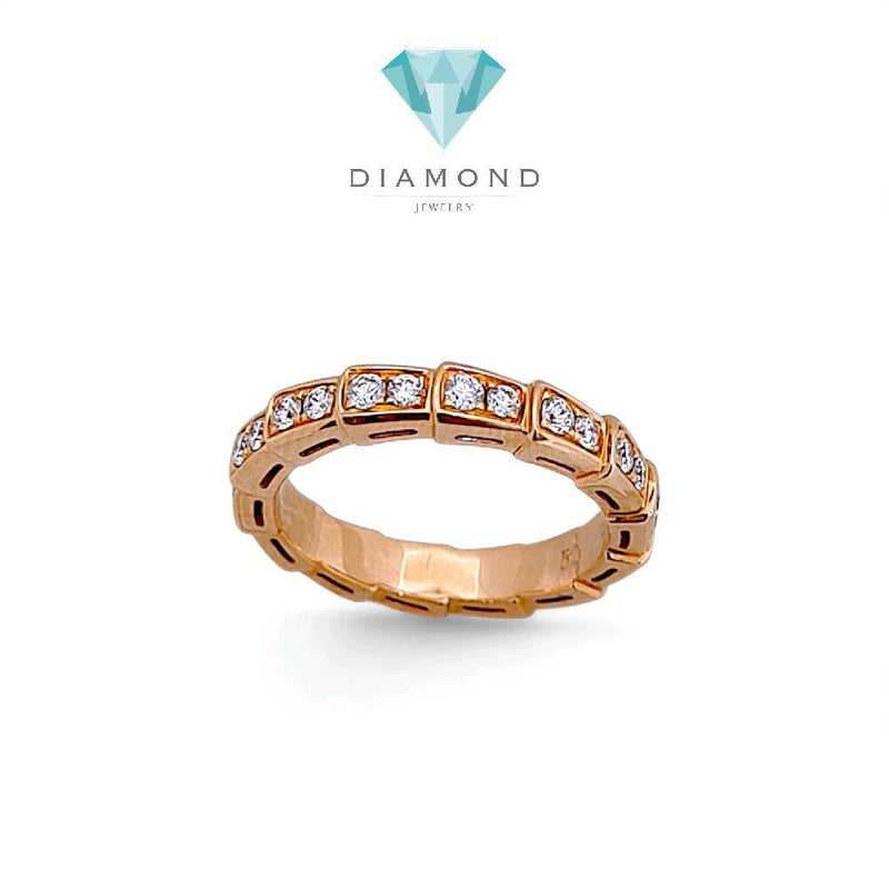 Ulo Serpenti Full Diamond Ring 18K / Cincin Full Berlian Ulo Serpenti 18K / Diamond Jewelry 106CBD100100AB