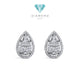 Pear Diamond Earring 18K / Anting Berlian Pear 18K / Diamond Jewelry 403AB2600PRLS