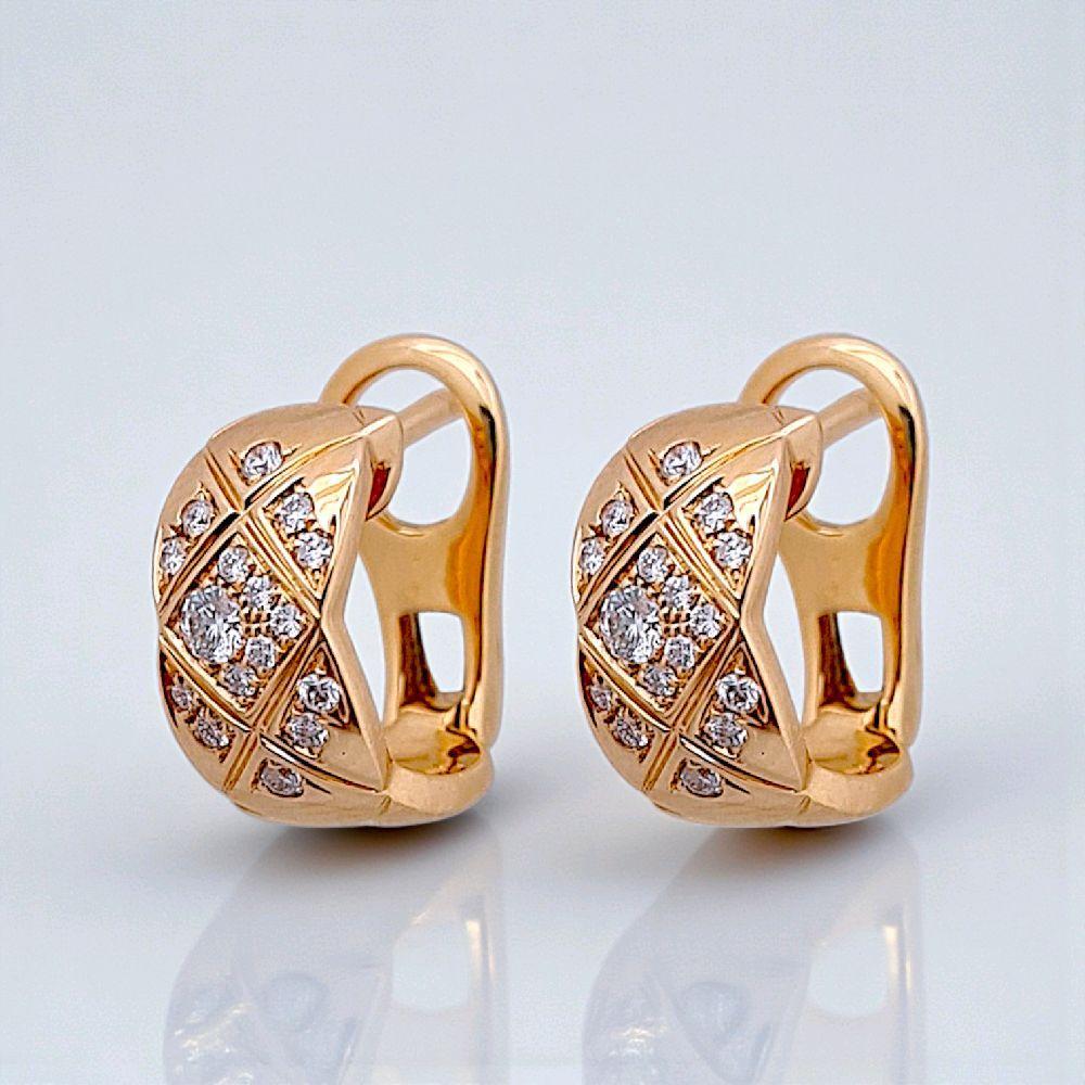 Cococrush Diamond Earring 18K / Anting Berlian Cococrush 18K / Diamond Jewelry 99ABD75000AB
