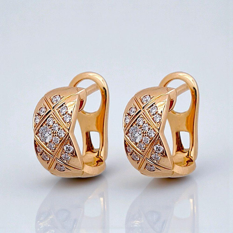 Cococrush Diamond Earring 18K / Anting Berlian Cococrush 18K / Diamond Jewelry 99ABD75000AB