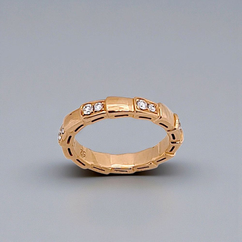 Ulo Serpenti Diamond Ring 18K / Cincin Berlian Ulo Serpenti 18K / Diamond Jewelry 107CBD79200AB